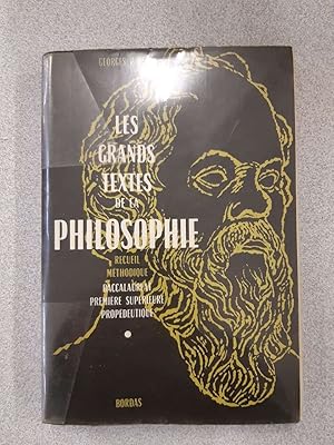 Seller image for Les Grands Textes De La Philosophie for sale by Dmons et Merveilles