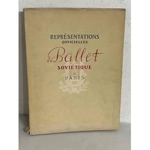 Reprsentations Officielles du Ballet Sovitique Paris - 1954