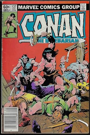 Imagen del vendedor de CONAN The Barbarian: Aug #137 a la venta por Books from the Crypt