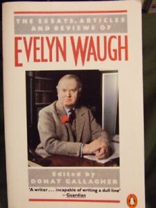 Imagen del vendedor de THE ESSAYS,ARTICLES AND REVIEWS OF EVELYN WAUGH Paperback Book (1986) a la venta por Comics Monster