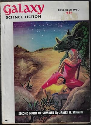 Bild des Verkufers fr GALAXY Science Fiction: December, Dec. 1950 zum Verkauf von Books from the Crypt