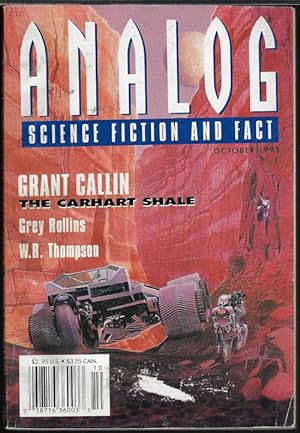 Imagen del vendedor de ANALOG Science Fiction/ Science Fact: October, Oct. 1993 a la venta por Books from the Crypt