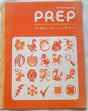 Bild des Verkufers fr P R E P: Pre-Reading Evaluation Program: Teacher's Edition zum Verkauf von P Peterson Bookseller