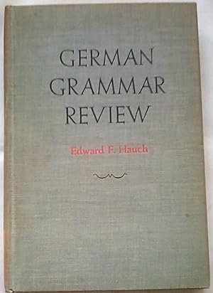 Seller image for German Grammar Review for sale by P Peterson Bookseller