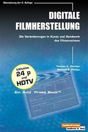 Bild des Verkufers fr Digitale Filmherstellung.Die Vernderungen in Kunst und Handwerk des Filmemachens: So werden in Hollywood Spielfilme und Effekte mit digitalen Produktionsmethoden produziert. Ein Avid Press Book. zum Verkauf von Antiquariat Thomas Haker GmbH & Co. KG