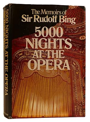 Bild des Verkufers fr 5000 NIGHTS AT THE OPERA: THE MEMOIRS OF SIR RUDOLF BING zum Verkauf von Rare Book Cellar