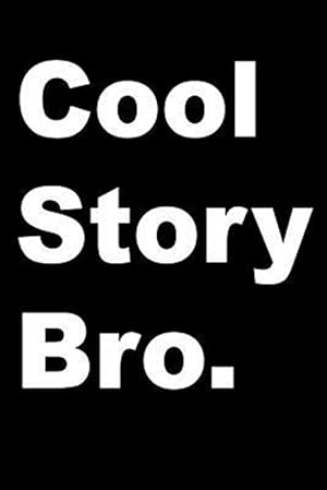 Image du vendeur pour Cool Story Bro mis en vente par GreatBookPrices