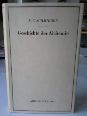 Bild des Verkufers fr Geschichte der Alchemie. zum Verkauf von Herr Klaus Dieter Boettcher