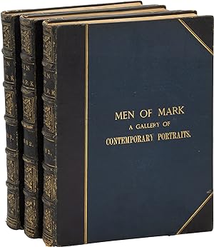 Bild des Verkufers fr Men of Mark: A Gallery of Contemporary Portraits (Later printing, three volumes) zum Verkauf von Royal Books, Inc., ABAA