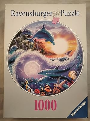 Harmonie des Meeres [1000 Teile Rund Puzzle]. Achtung: Nicht geeignet für Kinder unter 3 Jahren.