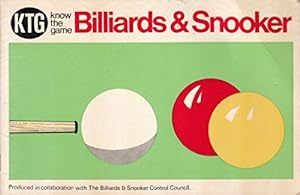 Bild des Verkufers fr Billiards and Snooker (Know the Game) zum Verkauf von WeBuyBooks