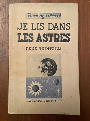 Image du vendeur pour Je lis dans les astres mis en vente par Librairie des Possibles