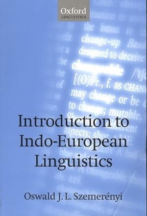 Immagine del venditore per Introduction to Indo-European Linguistics venduto da GreatBookPrices