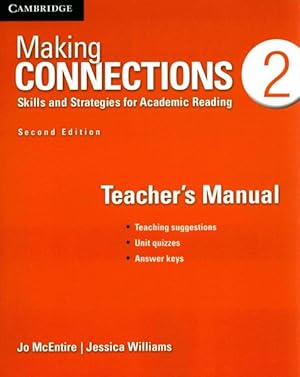 Bild des Verkufers fr Making Connections Level 2 : Skills and Strategies for Academic Reading zum Verkauf von GreatBookPrices