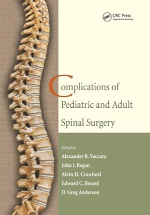 Seller image for Complications of Pediatric and Adult Spinal Surgery for sale by GreatBookPrices