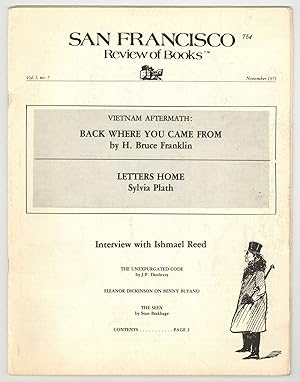Bild des Verkufers fr San Francisco Review of Books - Vol. 1, No. 7, November 1975 zum Verkauf von Between the Covers-Rare Books, Inc. ABAA