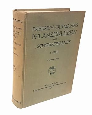 Bild des Verkufers fr Das Pflanzenleben des Schwarzwaldes. 3. Auflage erweutert auf Randen, Hegau und Bodenseegebiet. 1: Text. zum Verkauf von Antiquariat Dennis R. Plummer