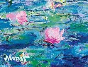 Imagen del vendedor de Monet Evening Waterlilies Portfolio Notes : 12 Notecards, 4 Subjects, 12 Envelopes a la venta por GreatBookPricesUK
