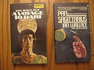 Seller image for Ian Wallace Two (2) Paperback Book Lot, including: Pan Sagittarius, and; A Voyage to Dari for sale by Clarkean Books