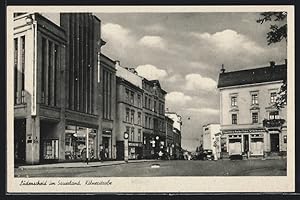 Bild des Verkufers fr Ansichtskarte Ldenscheid /Sauerland, Klnerstrasse, Tapeten- und Farbenhaus Schumann zum Verkauf von Bartko-Reher