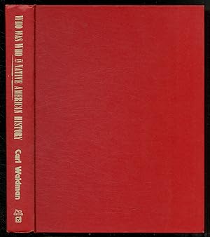 Bild des Verkufers fr Who Was Who in Native American History: Indians and Non-Indians From Early Contracts through 1900 zum Verkauf von Between the Covers-Rare Books, Inc. ABAA