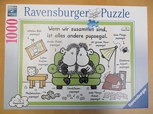 Ravensburger Puzzle No. 157891: Wenn wir zusammen sind, ist alles andere pupsegal.