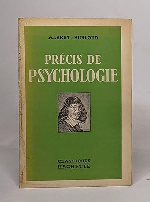 Seller image for Prcis de psychologie for sale by crealivres