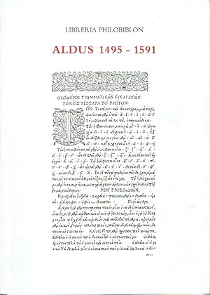 Aldus 1495-1591