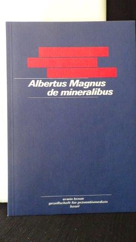 Image du vendeur pour De mineralibus. mis en vente par GAMANDER ANTIQUARIAT