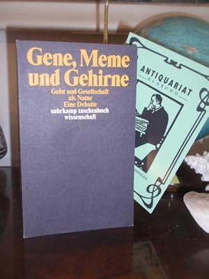 Bild des Verkufers fr Gene, Meme und Gehirne. Geist und Gesellschaft als Natur. Eine Debatte. zum Verkauf von Antiquariat Klabund Wien