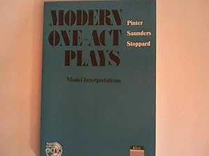 Image du vendeur pour Modern One-act Plays Model Interpretations mis en vente par ANTIQUARIAT FRDEBUCH Inh.Michael Simon