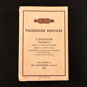 British Railways Passenger Services: London (Paddington)