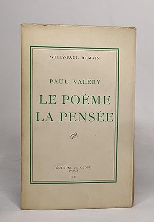 Imagen del vendedor de Paul Valry le pome la pense a la venta por crealivres