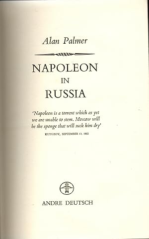 Seller image for Napoleon in Russia for sale by Michael Moons Bookshop, PBFA