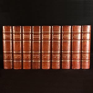 Bild des Verkufers fr The Letters of Horace Walpole Fourth Earl of Orford zum Verkauf von Rooke Books PBFA