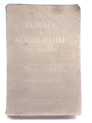 Imagen del vendedor de L'architecture Rurale & Bourgeoise En France a la venta por World of Rare Books