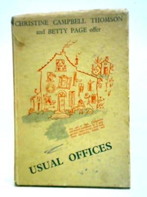 Image du vendeur pour Usual Offices mis en vente par World of Rare Books