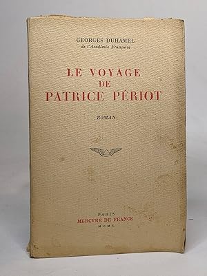 Image du vendeur pour Le voyage de patrice priot mis en vente par crealivres