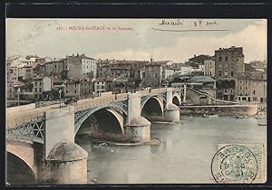 Carte postale Bourg-de-Plage, Bourg-de-plage vu de Romans