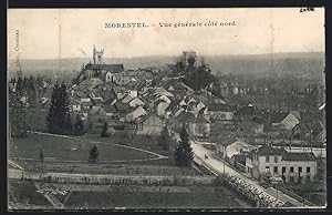 Carte postale Morestel, Vue generale cote nord