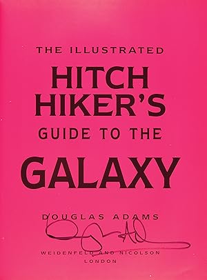Bild des Verkäufers für The Illustrated Hitch Hiker's Guide to the Galaxy zum Verkauf von Maggs Bros. Ltd ABA, ILAB, PBFA, BA