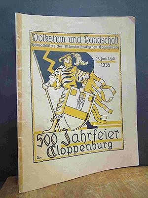 Volkstum und Landschaft - Heimatblätter der Münsterländischen Tageszeitung, Juni 1935: 500-Jahrfe...