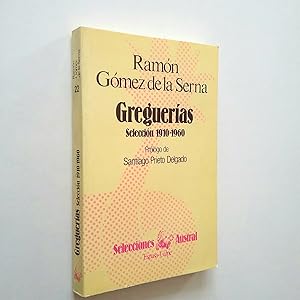 Imagen del vendedor de Gregueras. Seleccin 1910-1960 a la venta por MAUTALOS LIBRERA