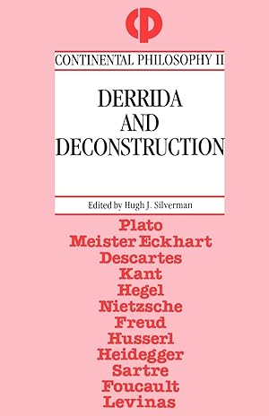 Bild des Verkufers fr Derrida and Deconstruction (Continental Philosophy) zum Verkauf von Redux Books