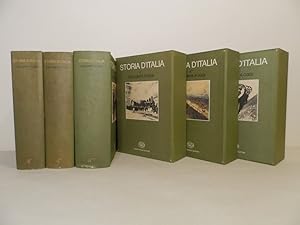 Bild des Verkufers fr Storia d'Italia. Dall'unit ad oggi. 3 volumi completo. zum Verkauf von Libreria Spalavera