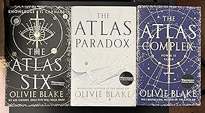 The Atlas Six Trilogy Olivie Blake Illumicrate Signed Dated Located & Stamped UK 1st Ed. 1st Prin...