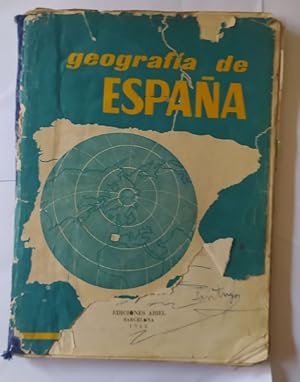 Imagen del vendedor de Geografa de Espaa. a la venta por La Leona LibreRa