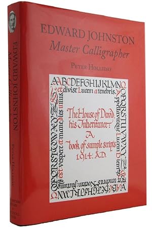 Image du vendeur pour EDWARD JOHNSTON, MASTER CALLIGRAPHER mis en vente par Kay Craddock - Antiquarian Bookseller