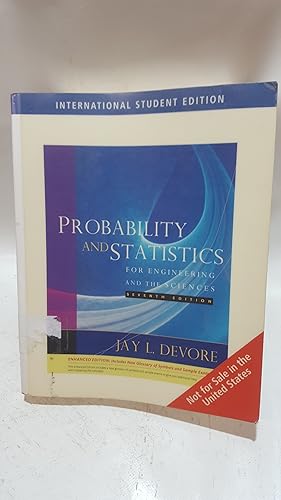 Seller image for Probability and Statistics for Engineering and the Sciences for sale by Cambridge Rare Books