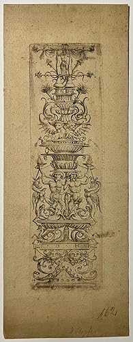 Antique print, etching | Design Ornament for weapon, published ca. 1690, 1 p.